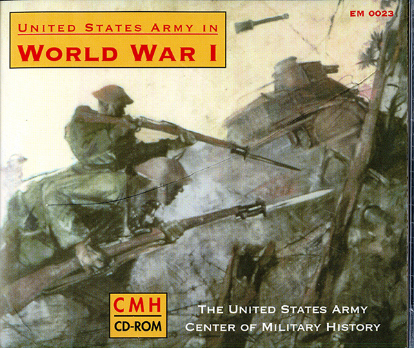 United States Army In World War I 2001 CD ROM U S Government 