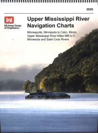 Mississippi River (upper) Navigational Chart Book 2020