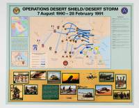Operations Desert Shield/Desert Storm, 7 August 1990 to 28 February 1991 (Poster)