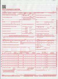 Health Insurance Claim Forms (CMS-1500) 2 Part Continuation (Package of 1400) (2012)