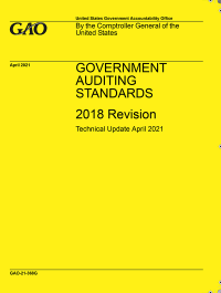 Government Auditing Standards 2018 Revision Technical Update April 2021