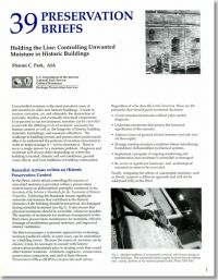Holding the Line: Controlling Unwanted Moisture in Historic Buildings