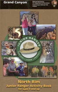 Grand Canyon North Rim Junior Ranger Activity Book for Ages 5 and Up