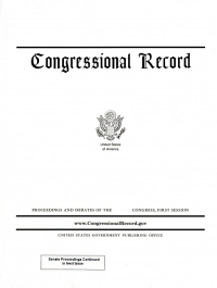 Congressional Record, V. 155, No. 11, Tuesday, January 20, 2009