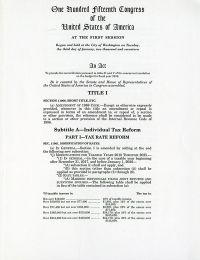 H.R. 1, Individual Tax Reform