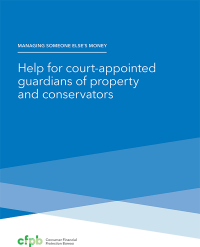 Help for Court-Appointed Guardians of Property and Conservators 