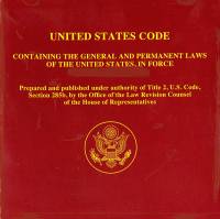United States Code, Containing the General and Permanent Laws of the United States, in Force on January 3, 2007 (CD-ROM)