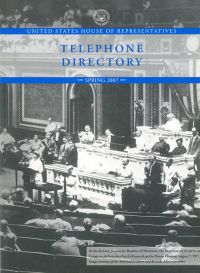 United States House of Representatives Telephone Directory, Spring 2007