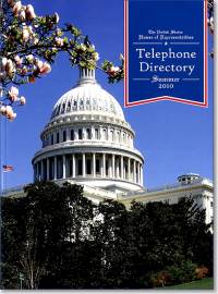 United States House of Representatives Telephone Directory, Summer 2010