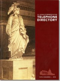 U.S. House of Representatives Telephone Directory 2013