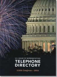 U.S. House of Representatives Telephone Directory 2014