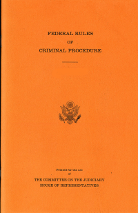 Federal Rules Of Criminal Procedure, December 1, 2020