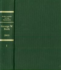 Public Papers of the Presidents of the United States, George W. Bush, 2003, Book 1, January 20 to July 31, 2003