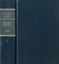 Public Papers of the Presidents of the United States, Barack Obama, 2009, Book 1