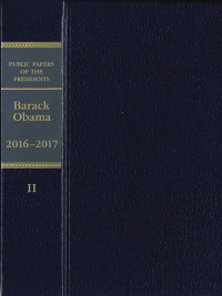Public Papers of the Presidents of the United States: Barack Obama, 2016 Book 2