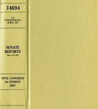 United States Congressional Serial Set, Serial No. 14694, Senate Reports Nos. 117-132