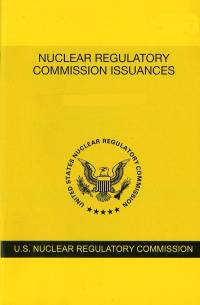 V.87 #6 June 2018; Nuclear Regulatory Commission Issuances  Nureg-0750
