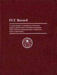 Vol 40 Issue 8; Federal Communications Commission Record