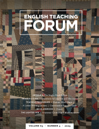 V. 63 #4; English Teaching Forum