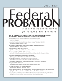 June 2021; Federal Probation