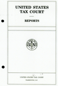 V.156 #1 & 2; United States Tax Court Reports