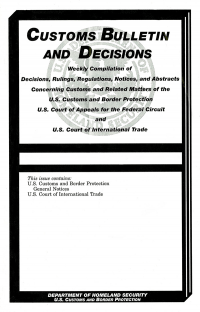 Vol. 53 #51; Customs Bulletin And Decisions