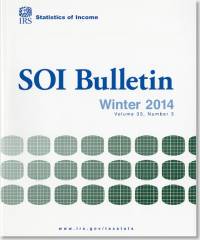 SOI Bulletin, Statistics of Income, V. 33, No. 3, Winter 2014