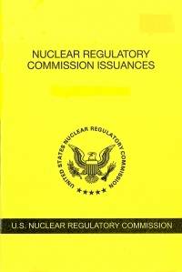 V.88 #6 December 2018; Nuclear Regulatory Commission Issuances  Nureg-0750