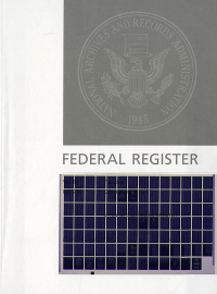 Index Jan-dec 2018 #1-249; Federal Register (microfiche)