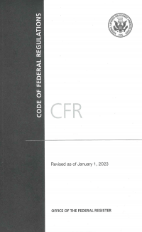 Cfr Title 29 Parts 900-1899   ; Code Of Federal Regulations (2023)
