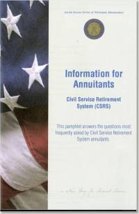 Information for Annuitants: Civil Service Retirement System (CSRS)