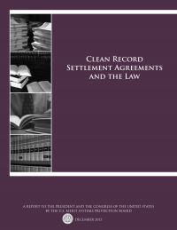 Clean Record Settlement Agreements and the Law