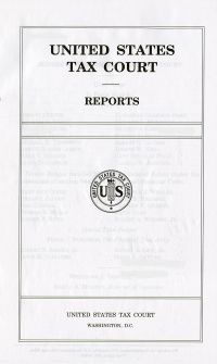 United States Tax Court Reports