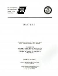 Light List, 2009, V. 6, Pacific Coast and Pacific Islands