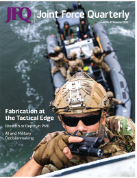Issue 119 4th Qtr 2025; JFQ: Joint Force Quarterly