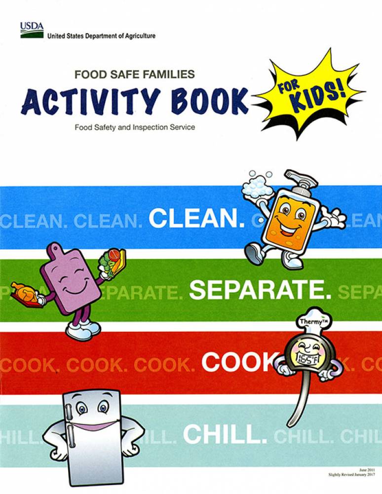 Food Safe Families Activity Book for Kids
