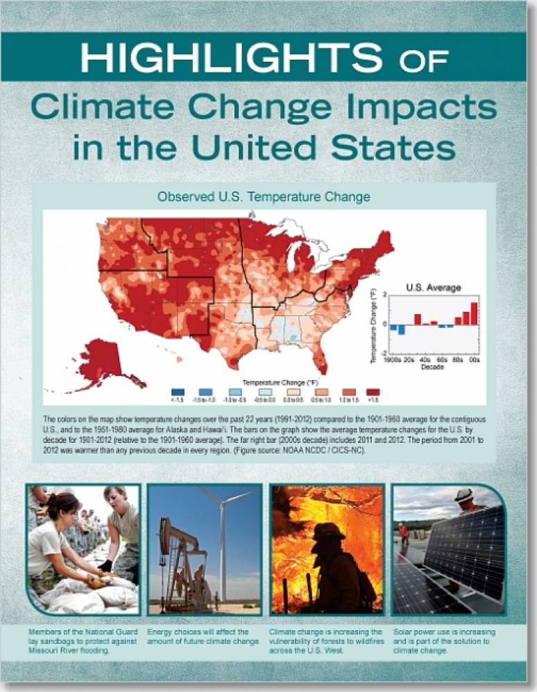 Highlights of Climate Change Impacts in the United States: The Third National Climate Assessment (Low Resolution -PDF eBook)