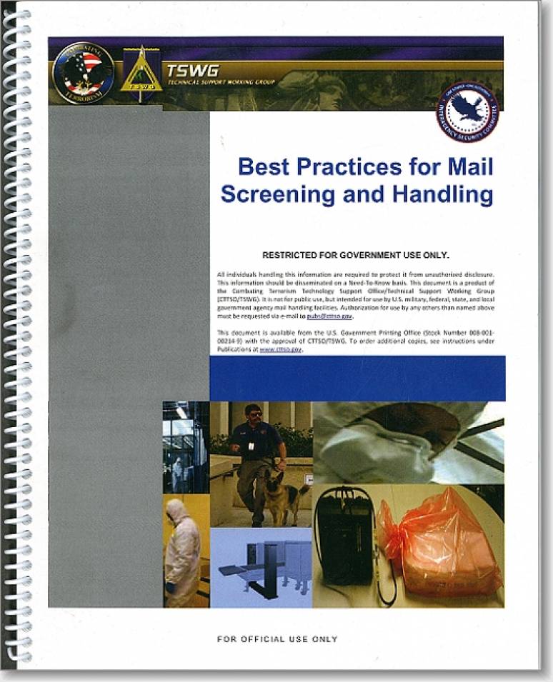 Best Practices Guide for Mail Screening and Handling (TSWG Controlled Itrem)