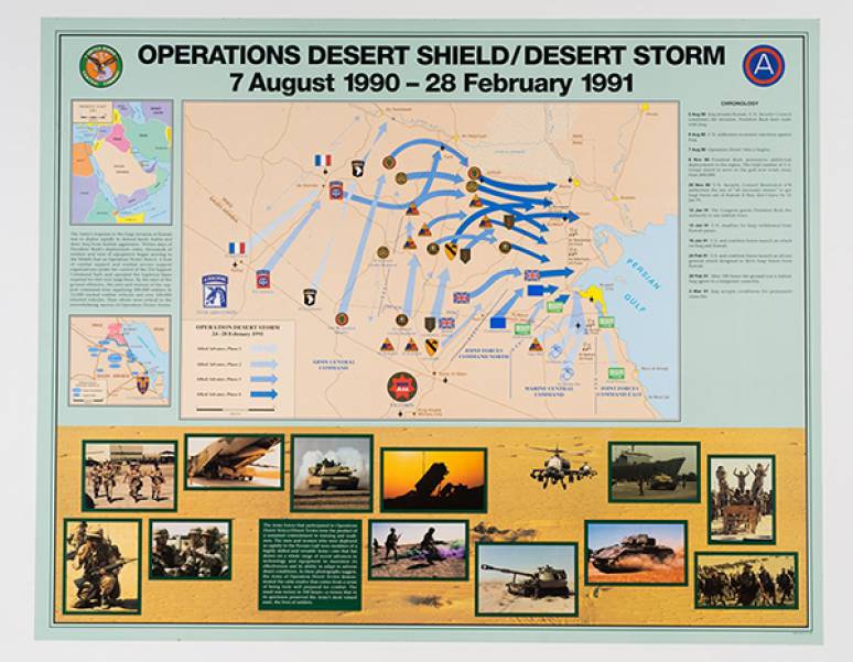OPERATION DESERT SHIELD-SAUDI ARABIA Department of Defense Postcard 2006 UNUSED 