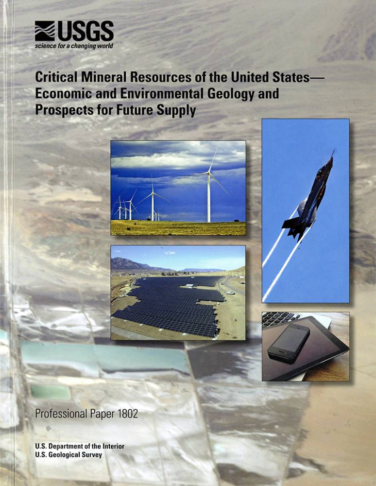 Critical Mineral Resources of the United States: Economic and Environmental Geology and Prospects for Future Supply