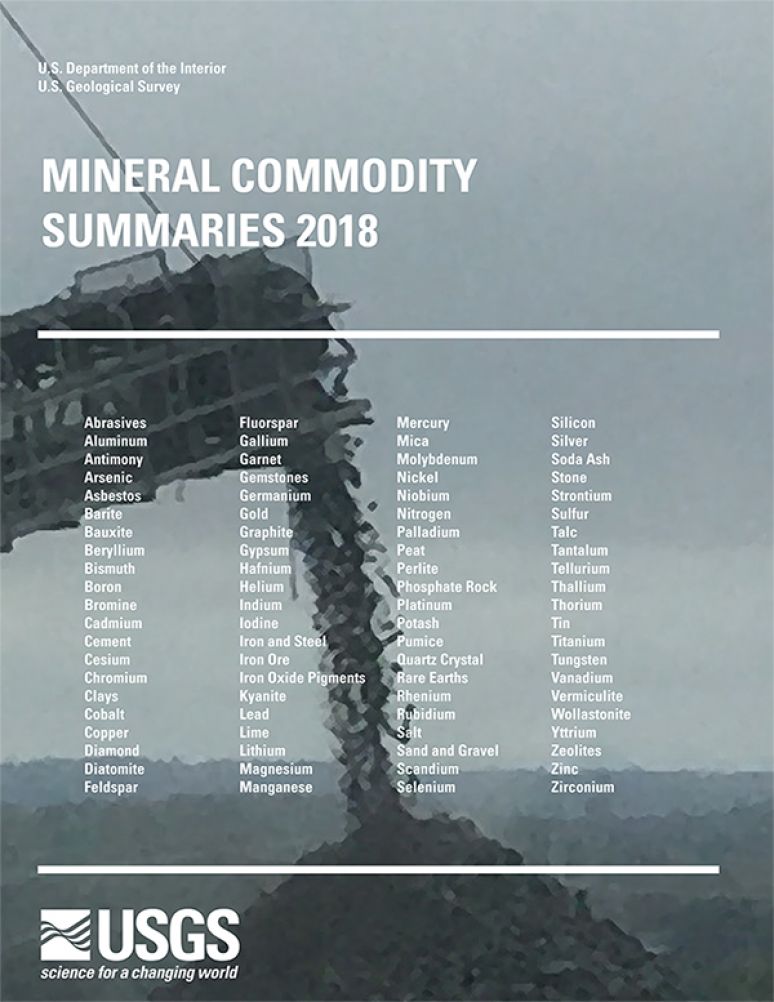 Mineral Commodity Summaries 2018