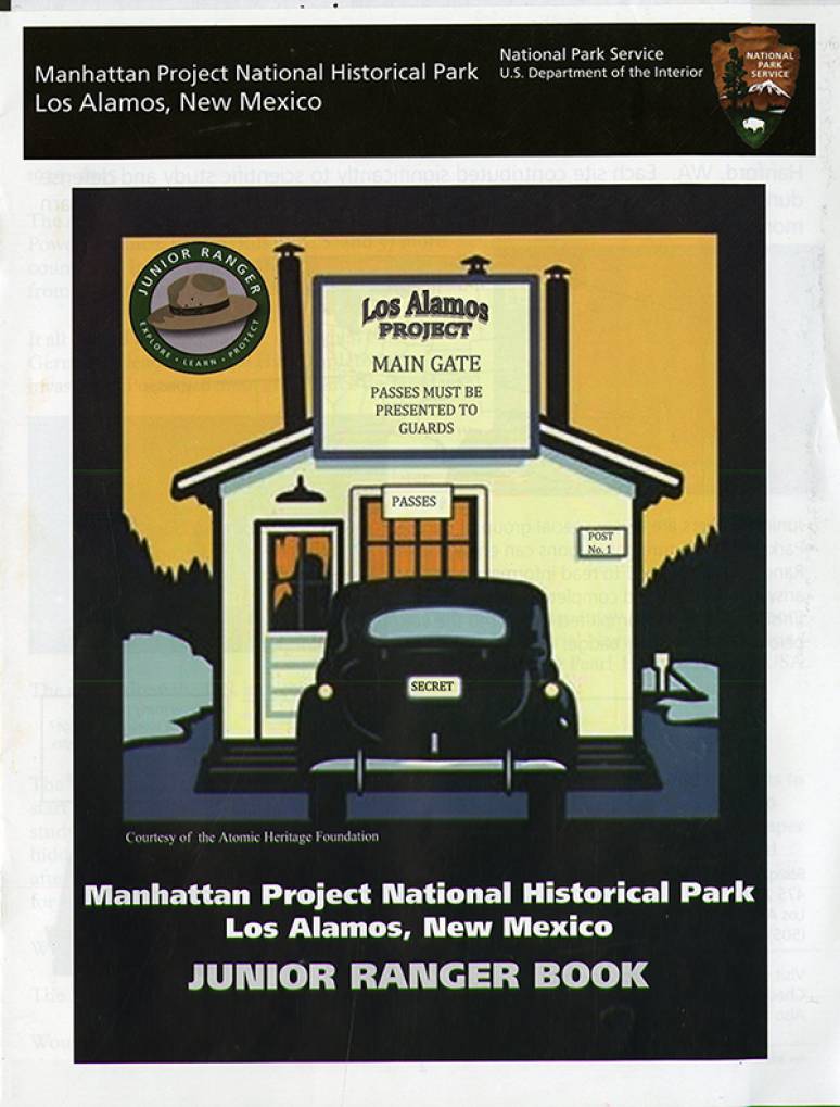 Manhattan Project National Historical Park, Los Alamos, New Mexico: Junior Ranger Book
