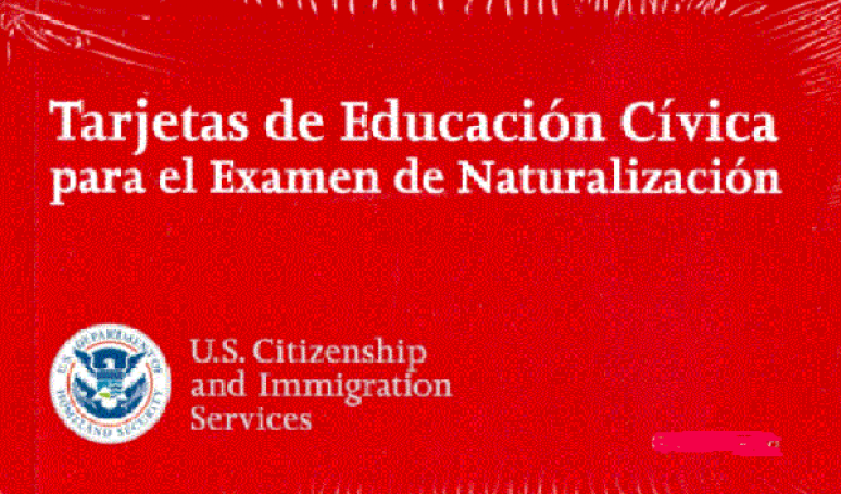 Civics Flash Cards for the Naturalization Test(Spanish), 2021
