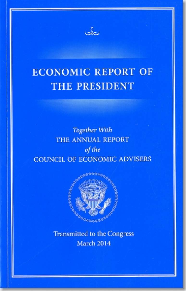 Economic Report Of The President Transmitted To The