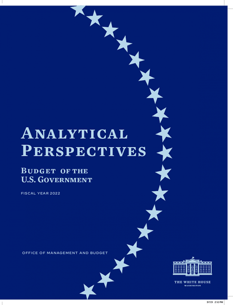 Budget of The United States Government, Analytical Perspectives, Fiscal Year 2022