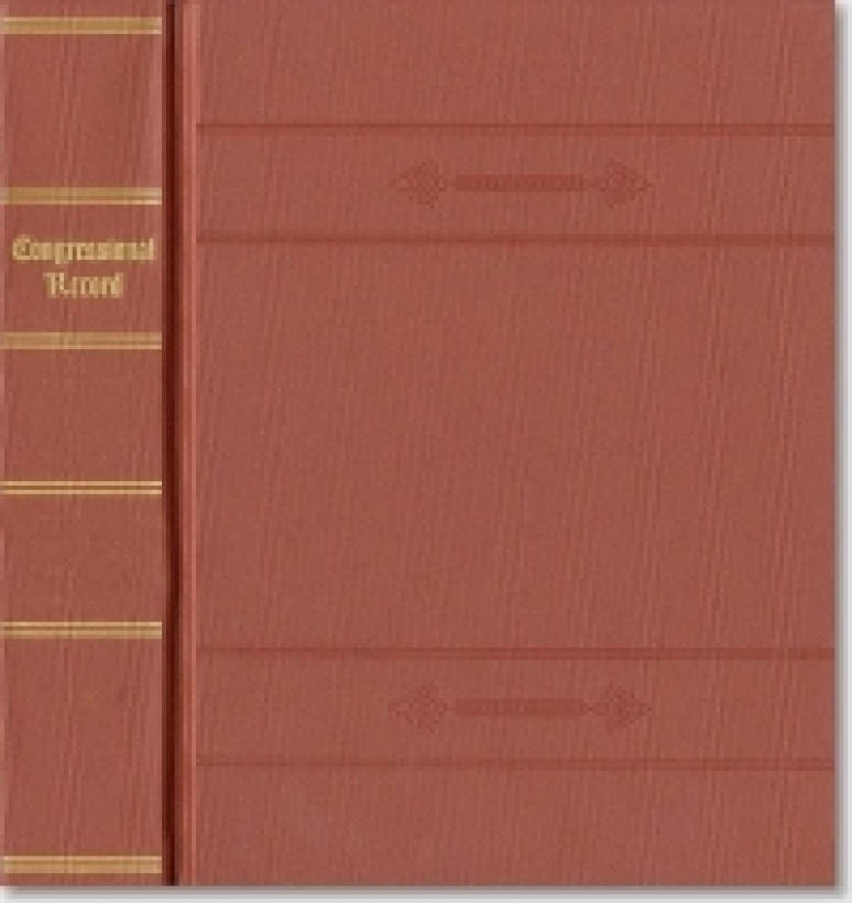 Bound Congressional Record Volume 161 Pt 14