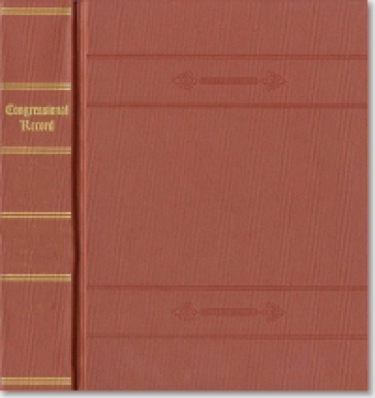 Bound Congressional Record Volume 165 Part 11