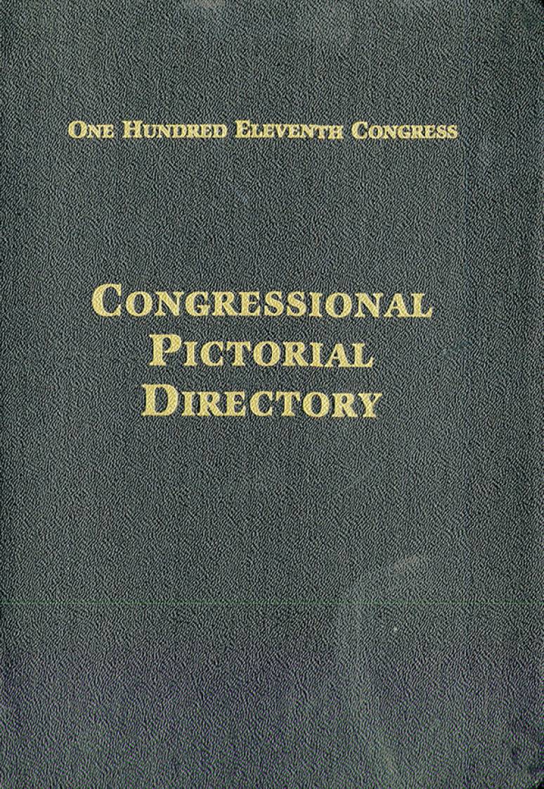 Congressional Pictorial Directory, One Hundred Eleventh Congress, June 2009 (Hardcover)