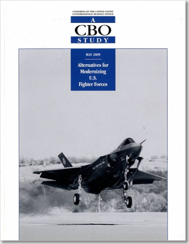 Alternatives for Modernizing U.S. Fighter Forces: A CBO Study