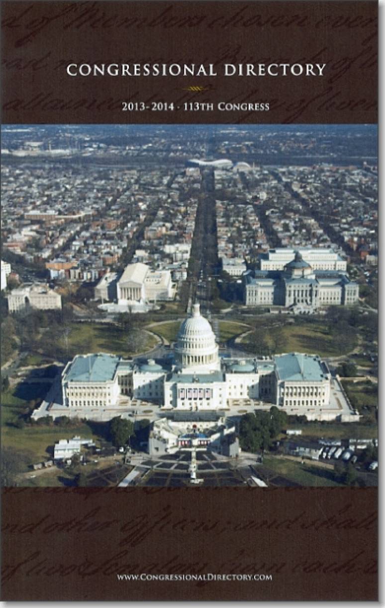 Official Congressional Directory 113th Congress (Paperbound)